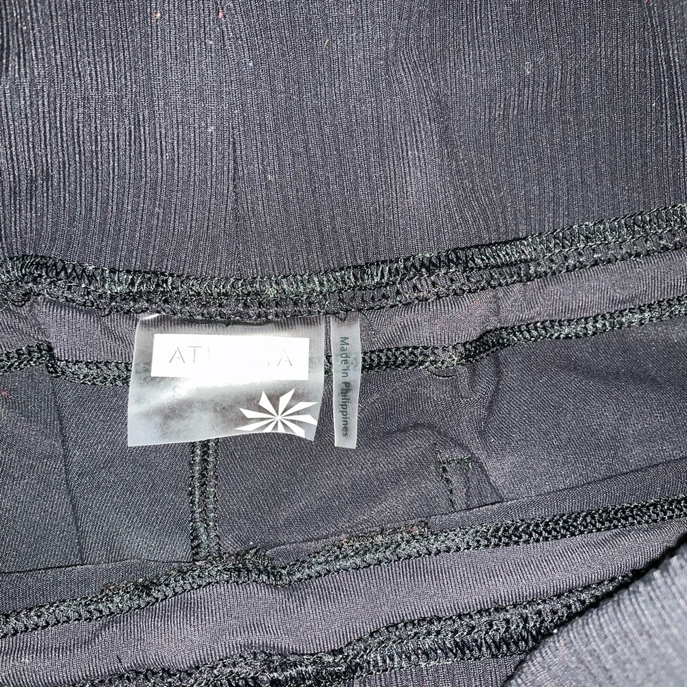Athleta Black Pants with Drawstring Leg - Picture 3 of 7